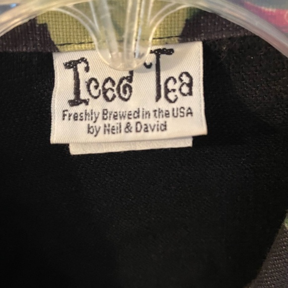 Women’s Black Floral Pattern Blazer Size Medium - Picture 2 of 6